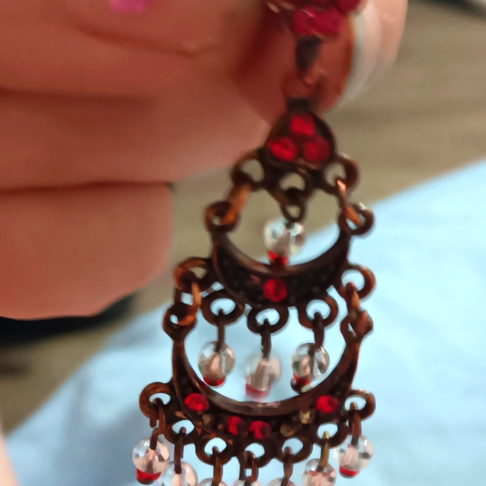 Beautiful Dangle Earrings - image 2